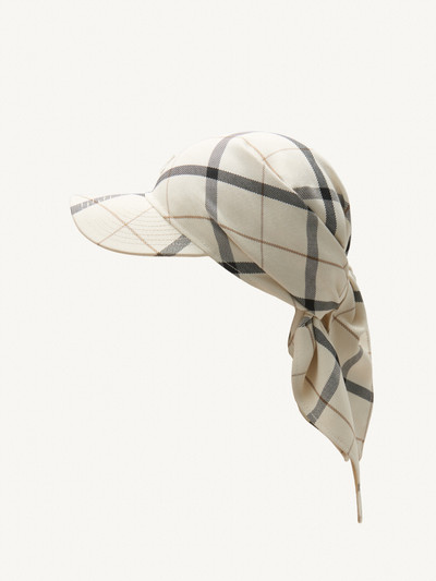 courrèges SCARF PRINTED HAT outlook