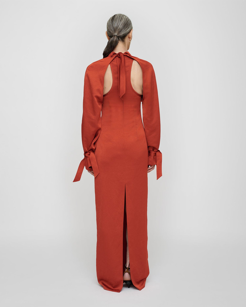 Nanushka Crisp Satin Dress outlook