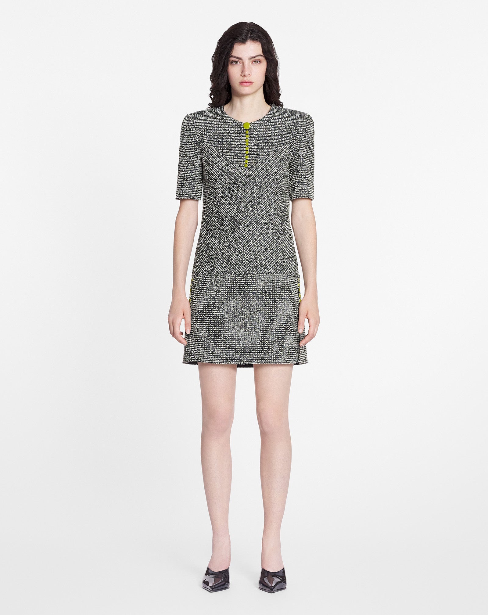 MADE-TO-MEASURE SHORT-SLEEVED DRESS - 2