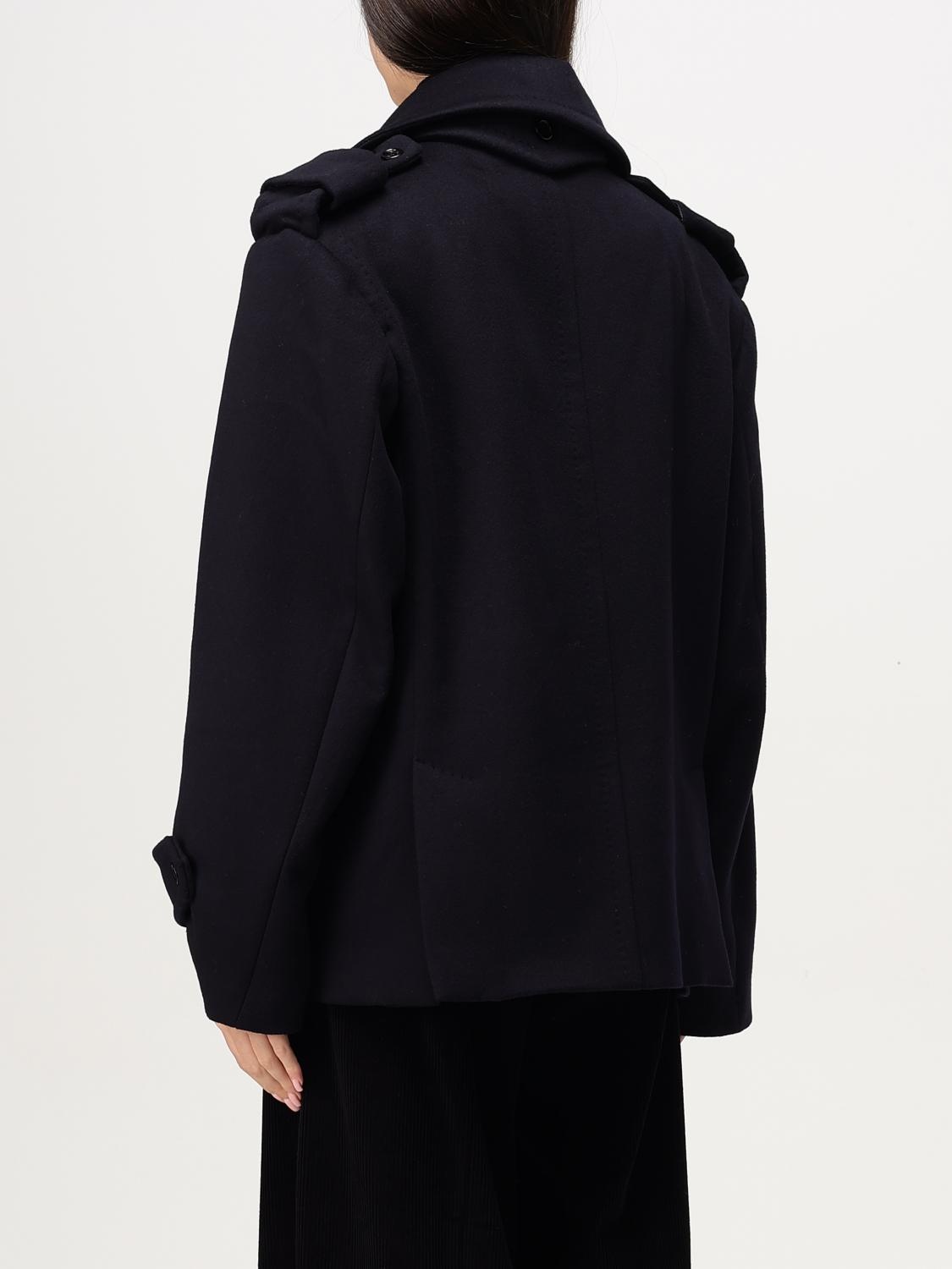 コート MAX MARA Woman Coat Blue 2421086023600 005 Max Mara Max Mara Coat Woman Blue Women | luosophy | REVERSIBLE