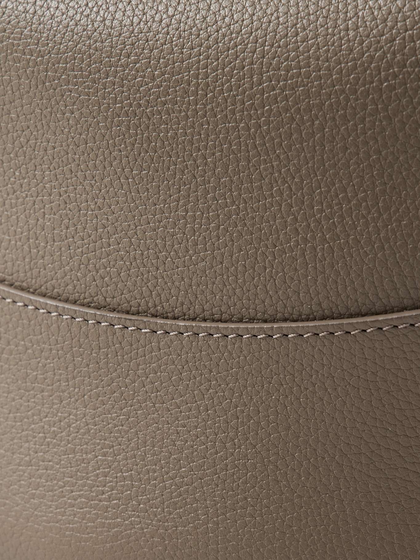 Jouve textured-leather shoulder bag Brown - 4