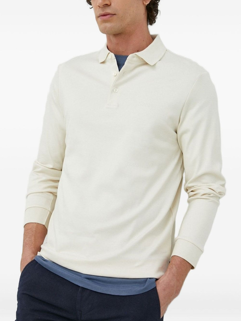 long-sleeve polo shirt 1