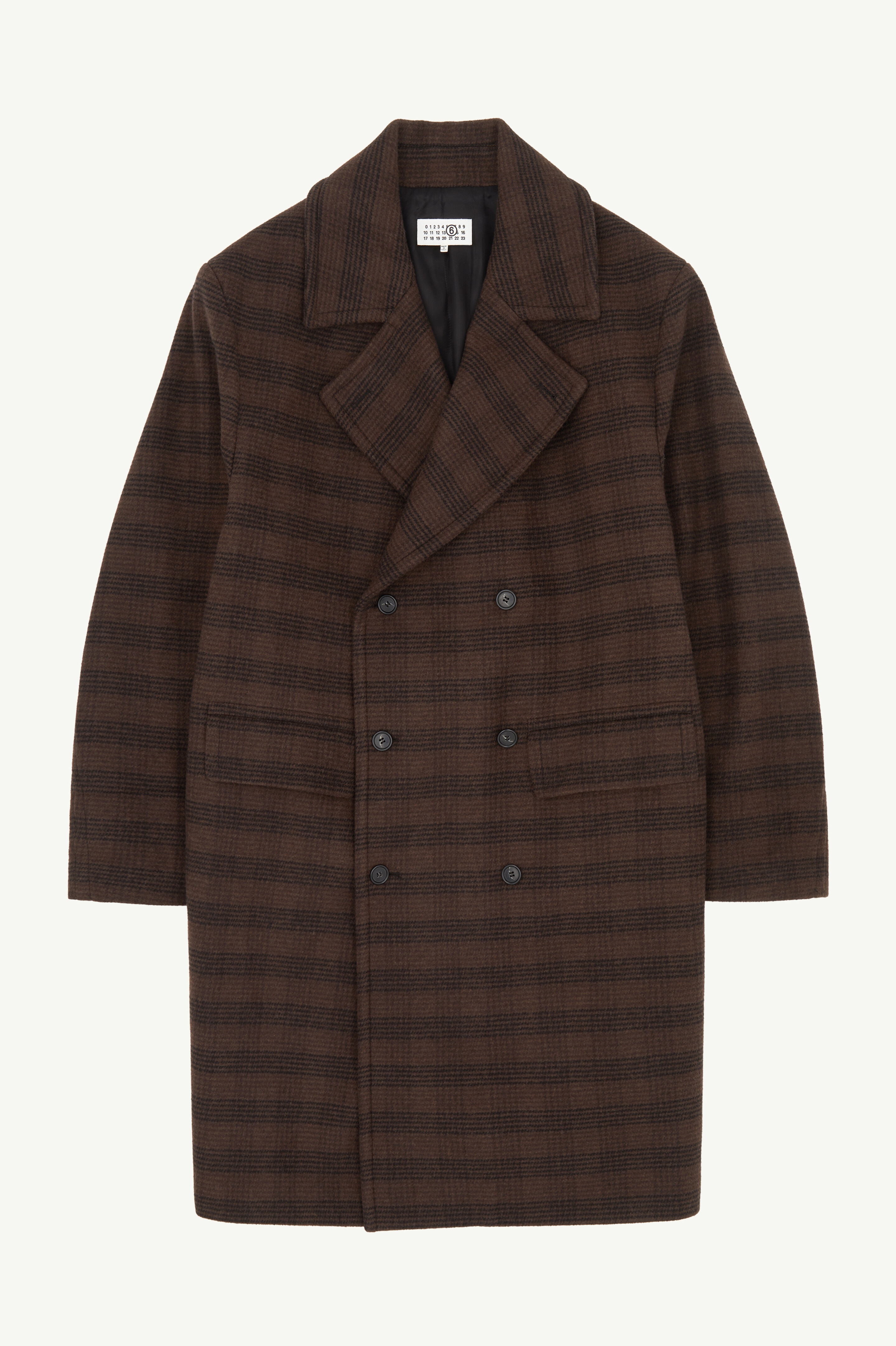 Checked coat - 1