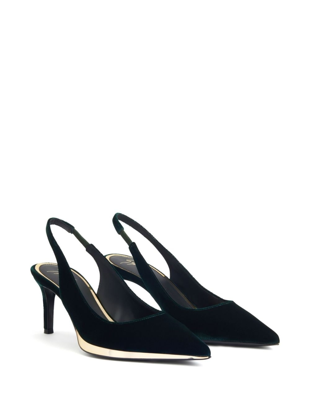 Virgyn 50mm slingback pointed pumps - 2