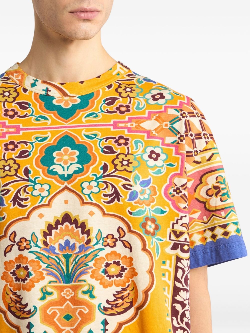 floral-print T-Shirt - 5