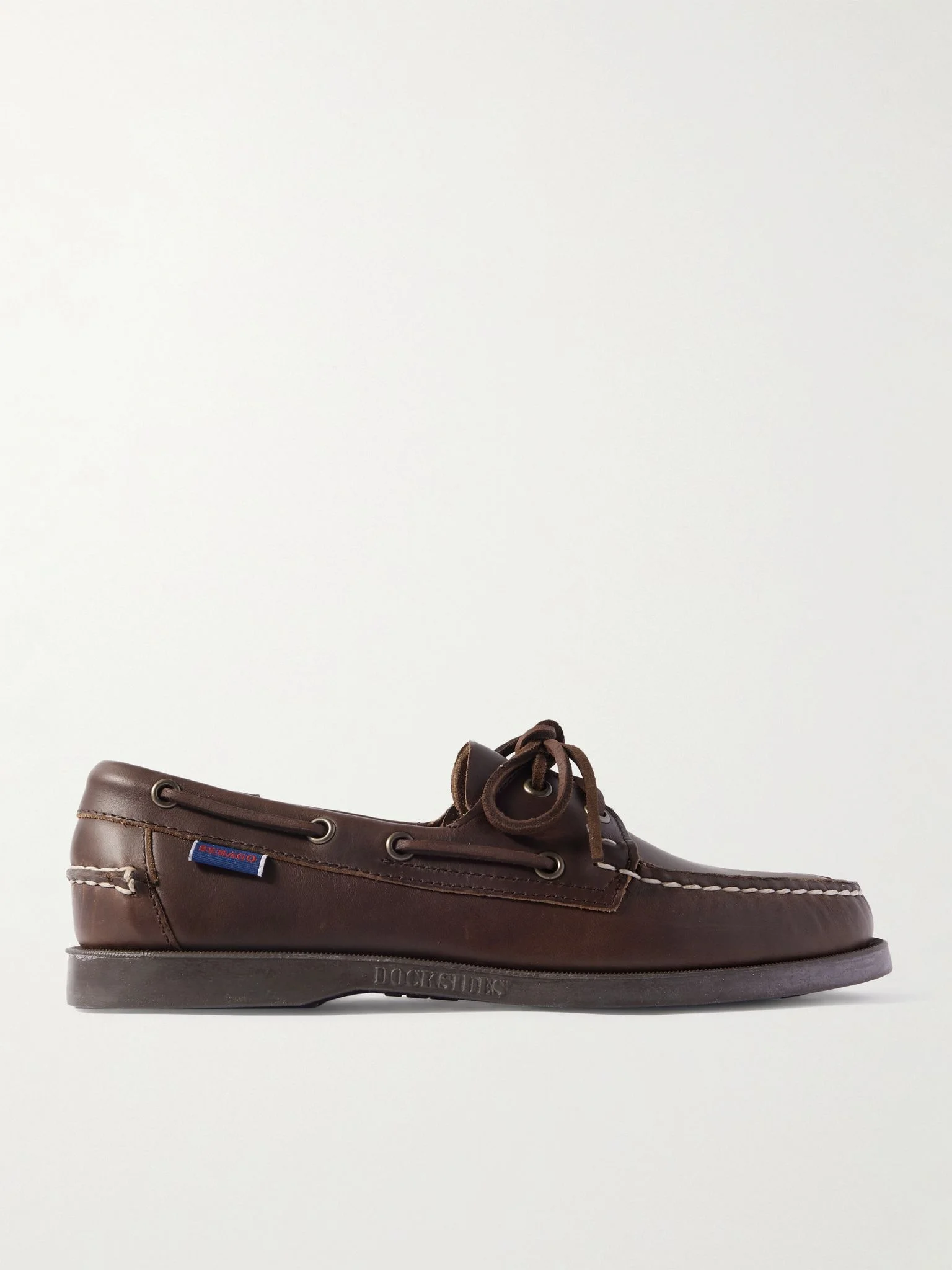 Portland Leather Boat Shoes Brown - 1
