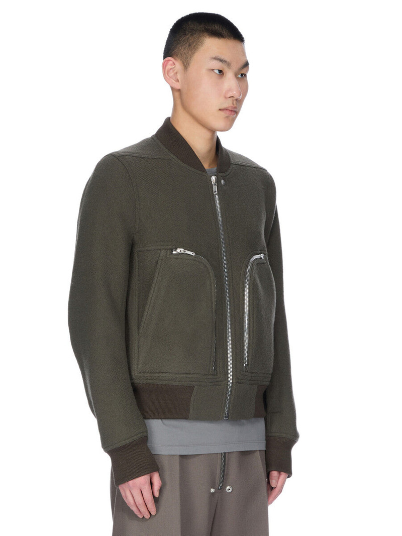 Bauhaus Virgin Wool-Felt Jacket Green 2