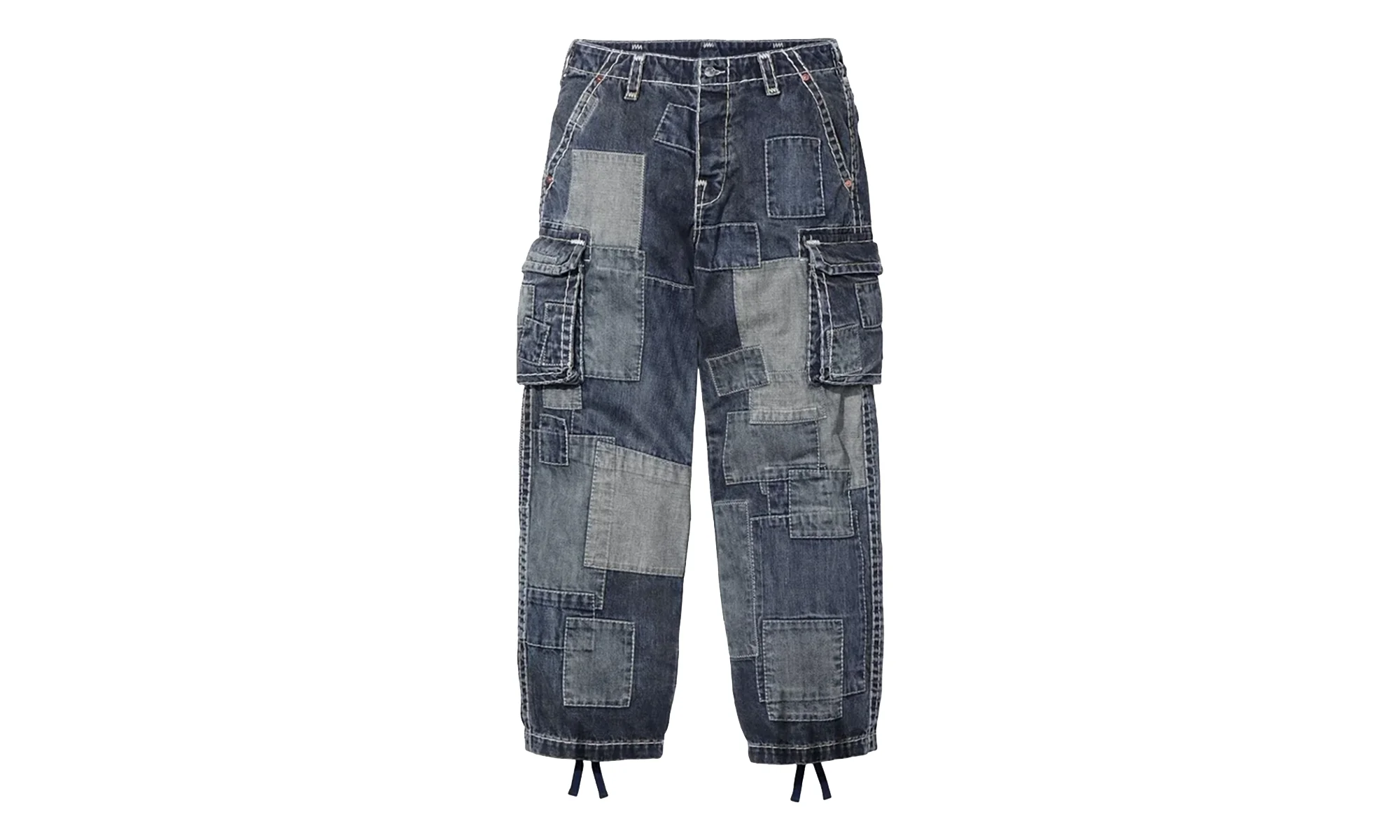 True Religion Patchwork Cargo Pant "FW25 - Dirty Indigo" SU27243 - 1