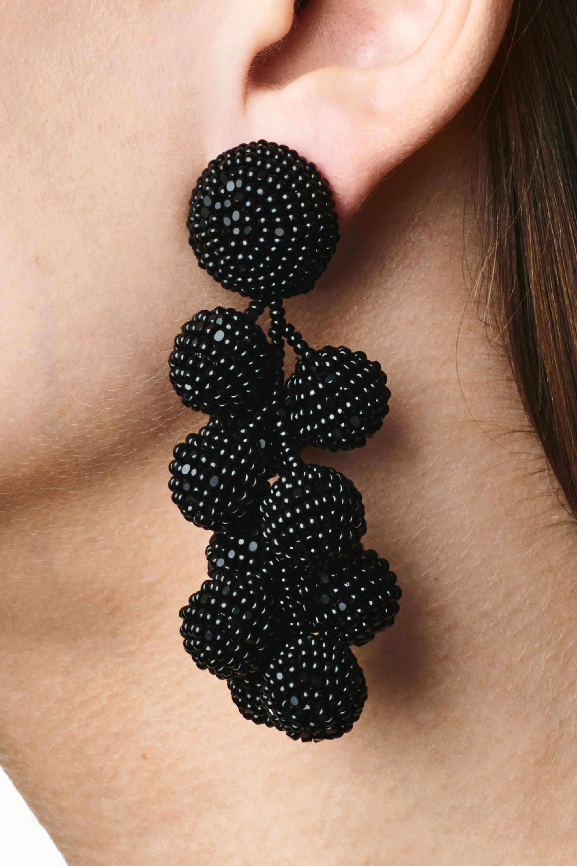 COCONUTS EARRINGS - JET - 2