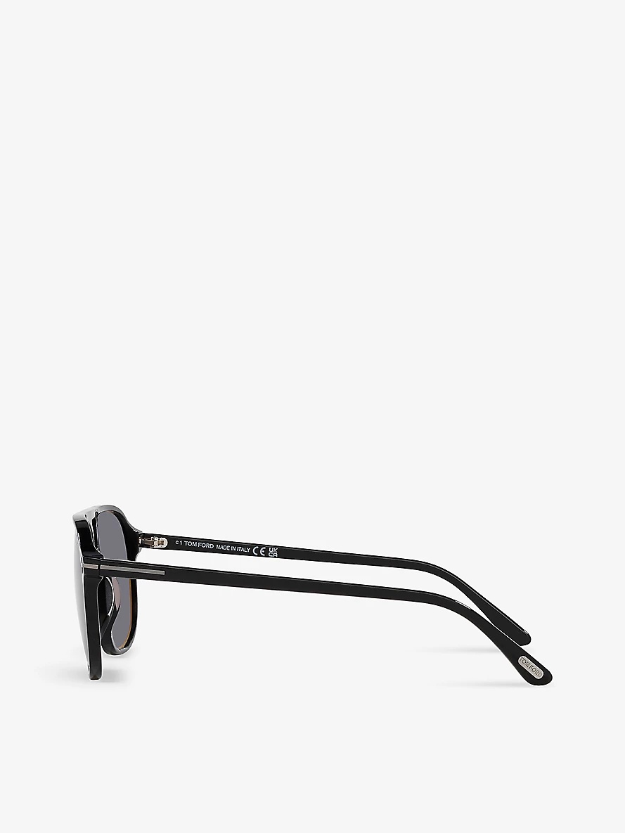 TR001634 Bruce aviator-frame acetate sunglasses - 4