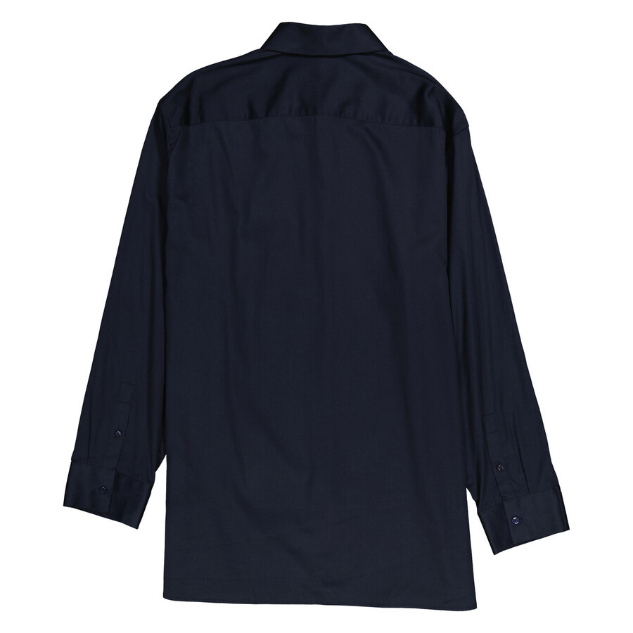 Emporio Armani Men's Embroidered Logo Cotton Shirt - 2