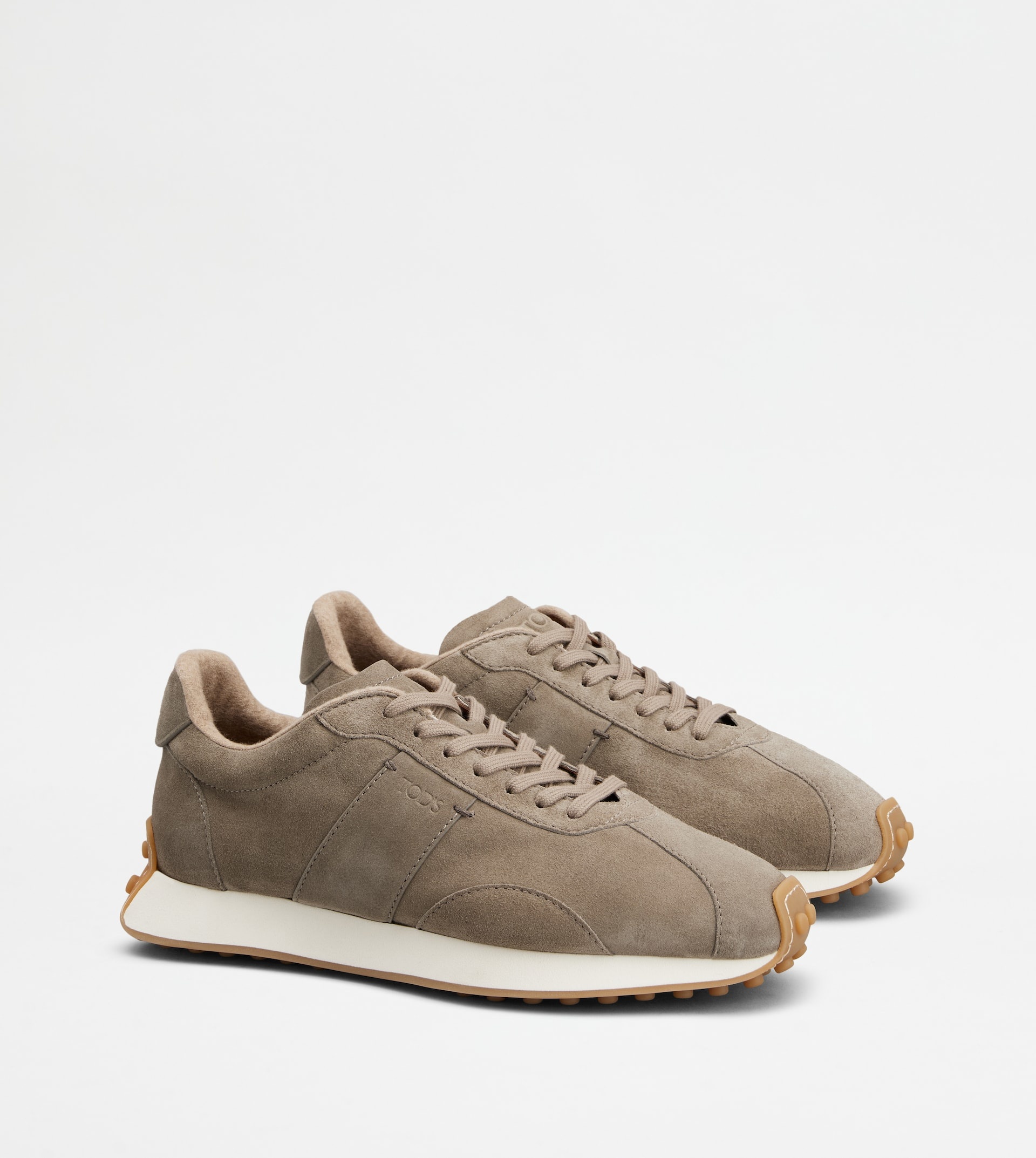 T VINTAGE SNEAKERS IN SUEDE - BEIGE - 3
