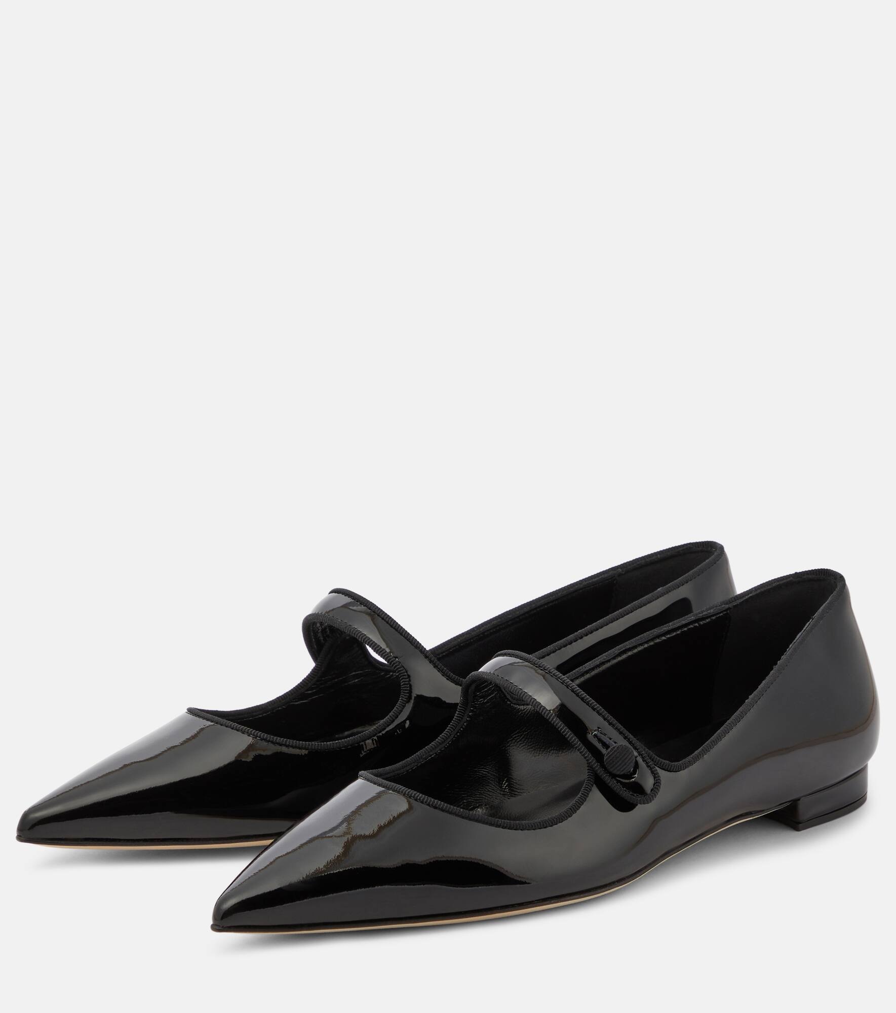 Campari patent leather Mary Jane flats - 5