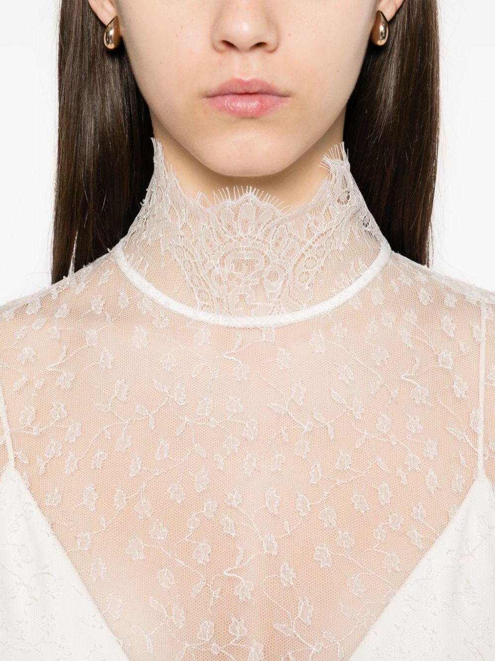 lace blouse - 5