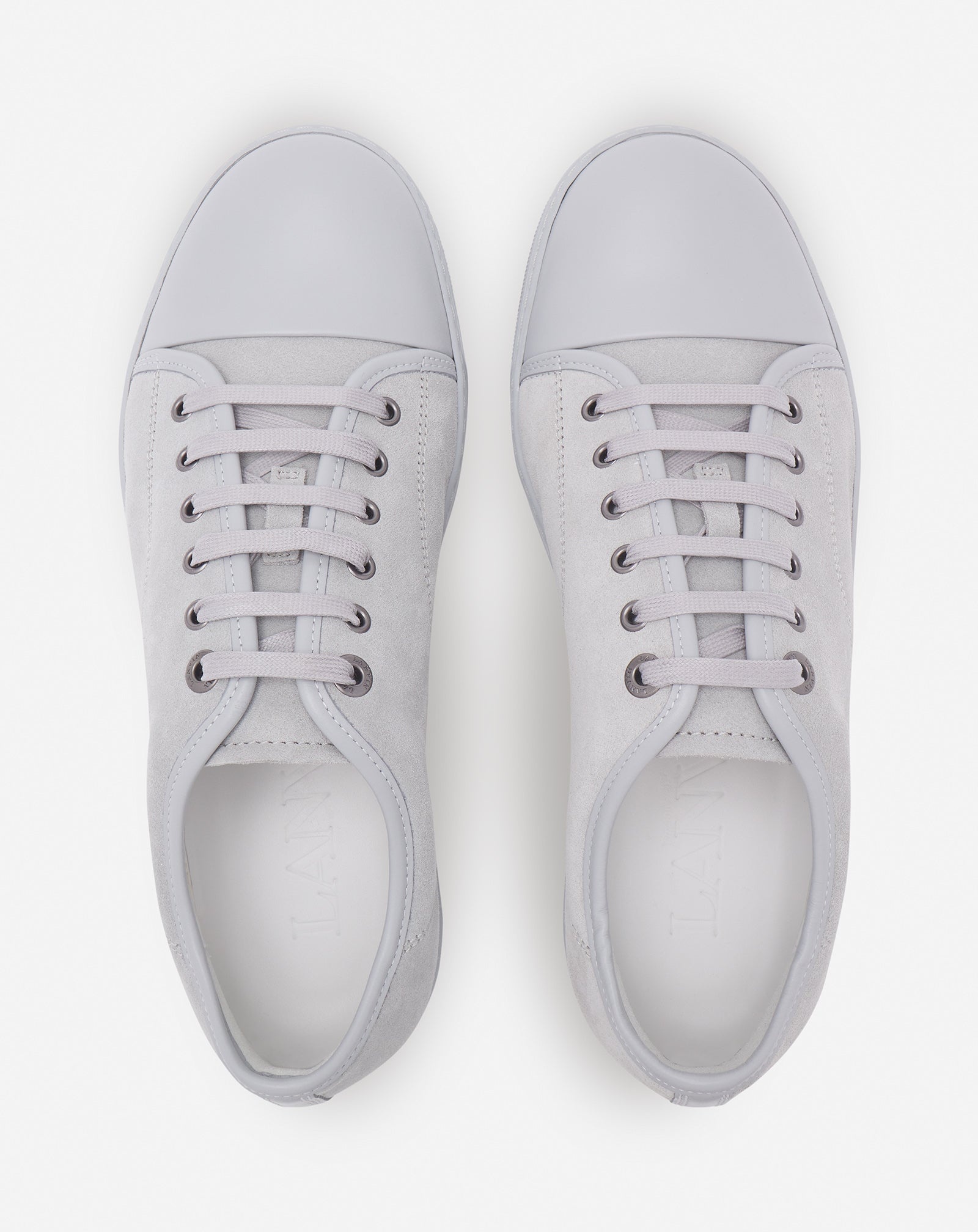 DBB1 LEATHER AND SUEDE SNEAKERS - 4