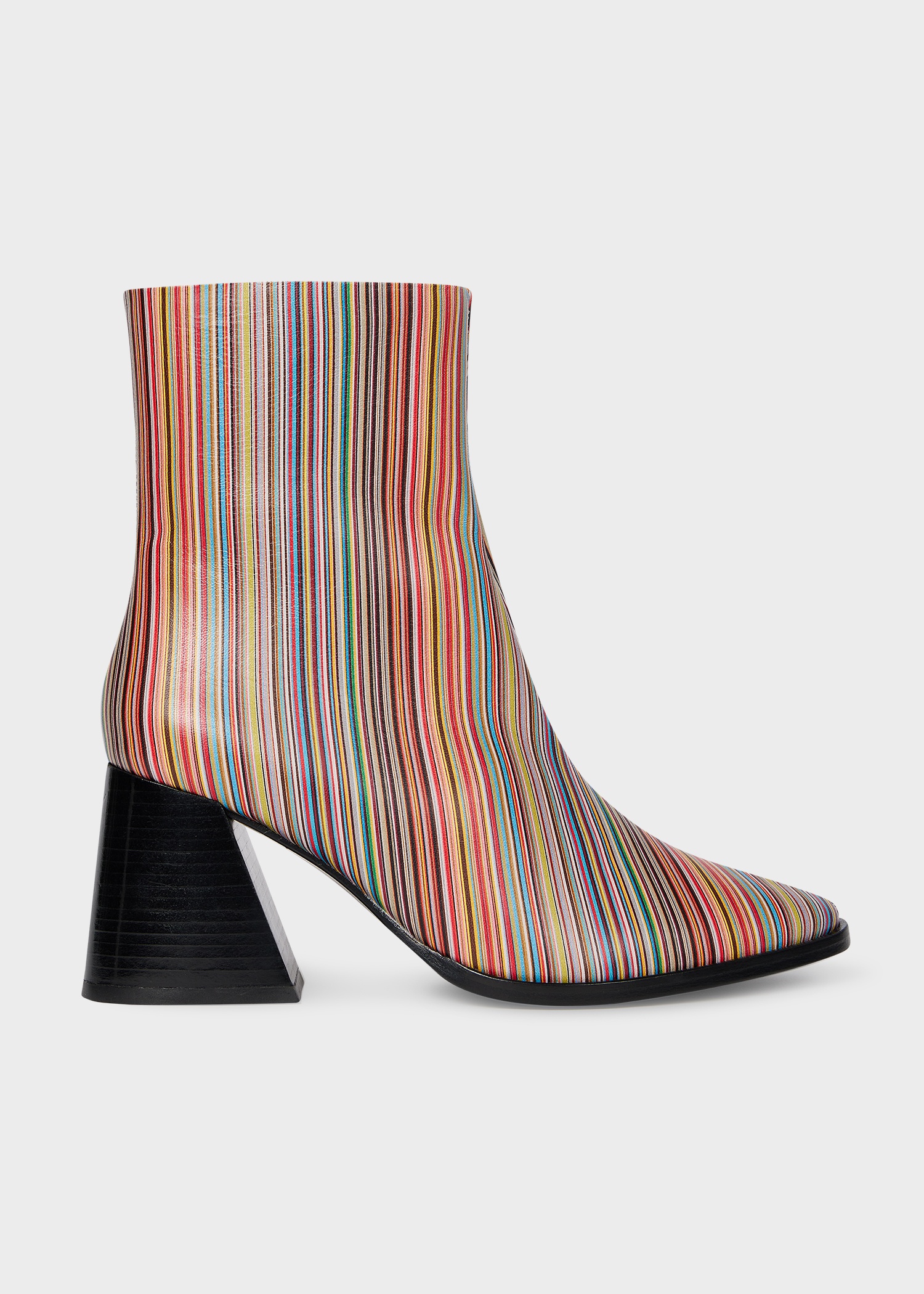 Women's Leather Signature Stripe 'Baylis' Boots - 1