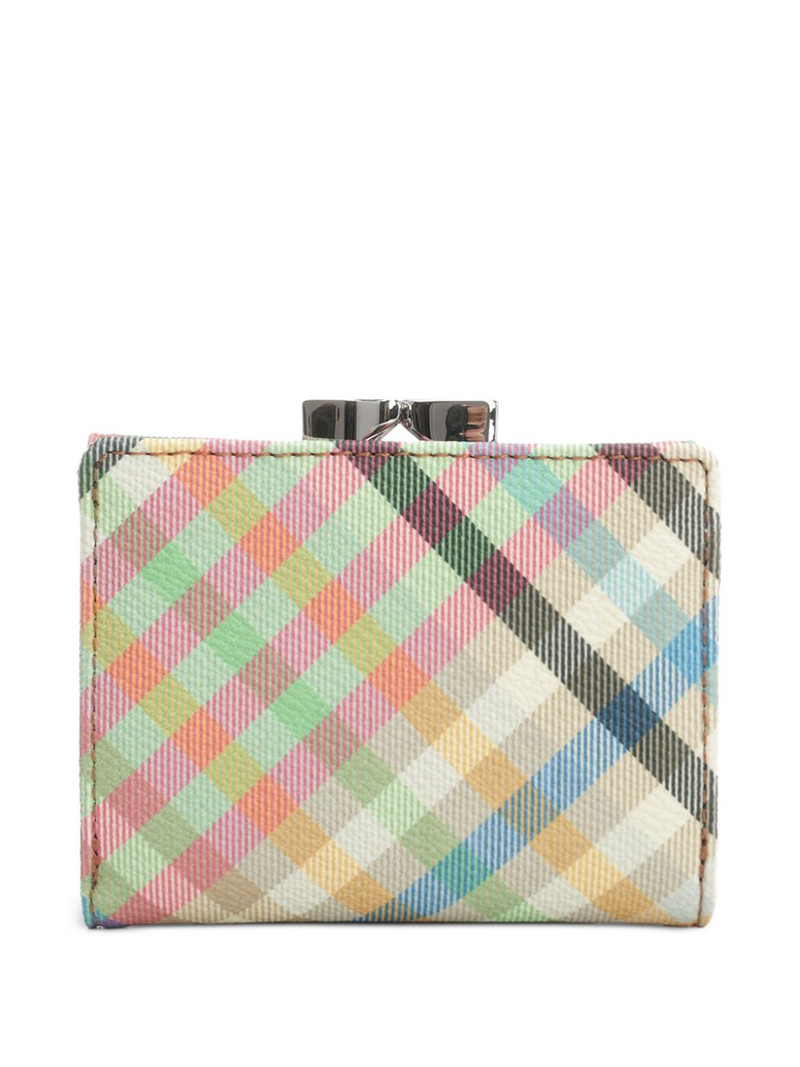 Vivienne Westwood plaid wallet outlook