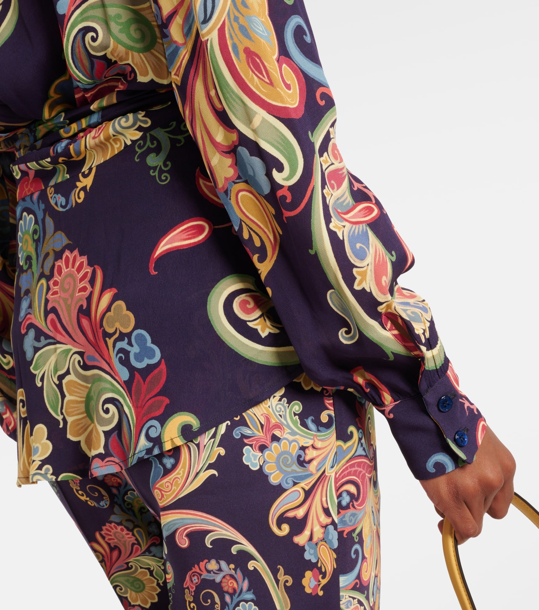 Printed wrap top - 6