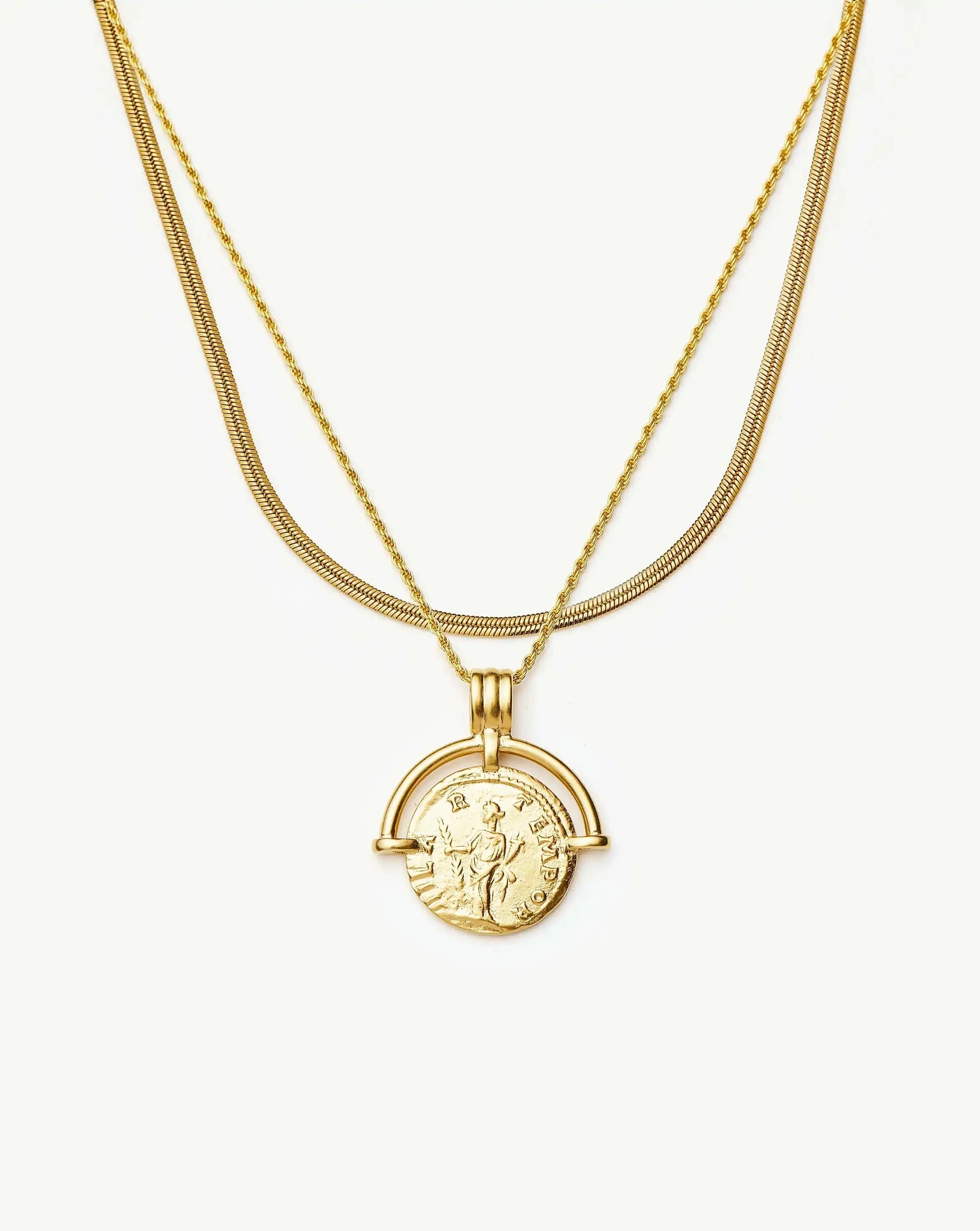 The Roman Arc Everyday Necklace Set - 1