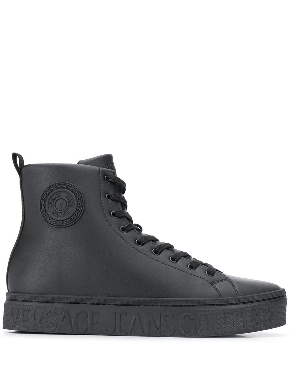 logo hi-top sneakers - 1