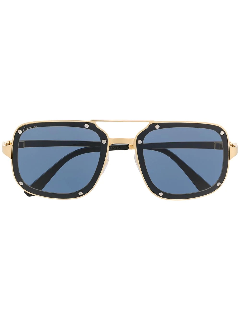 Santos de Cartier square-frame sunglasses - 1