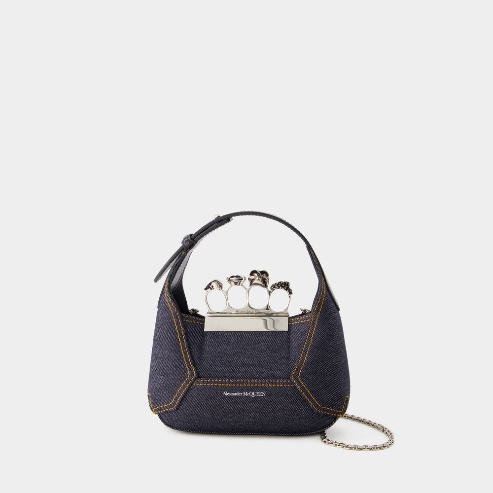 【送料&関税込】Alexander McQueen Jewelled Hobo Mini Bag ALEXANDER MCQUEEN | Jewelled Hobo Mini Handbag | Women