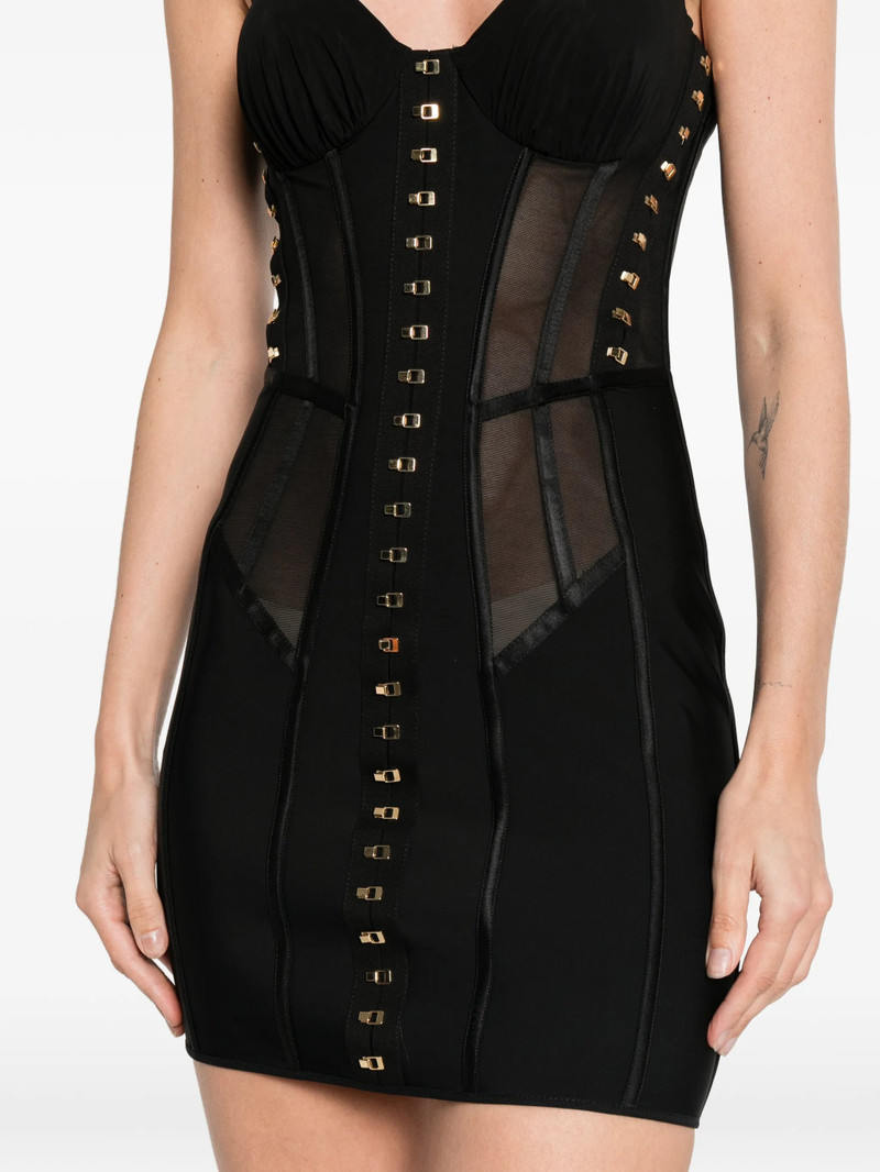 Elisabetta Franchi Embellishments Fitted Dress 5