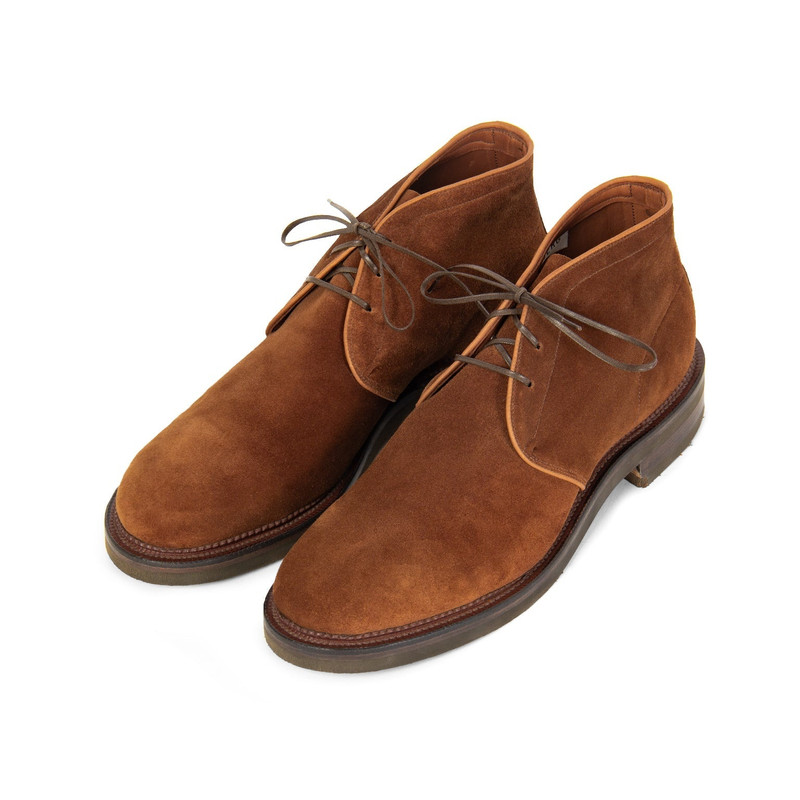 Uplands - Chestnut Janus Calf Suede 2