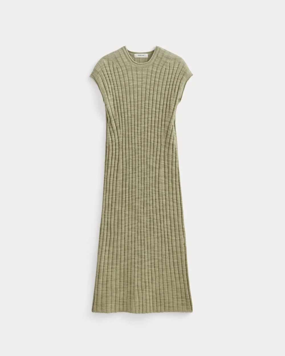 THE COLUMN DRESS IN COTTON LINEN - 1