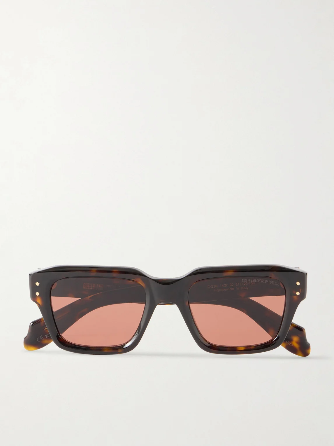 1432 Square-Frame Acetate Sunglasses - 1