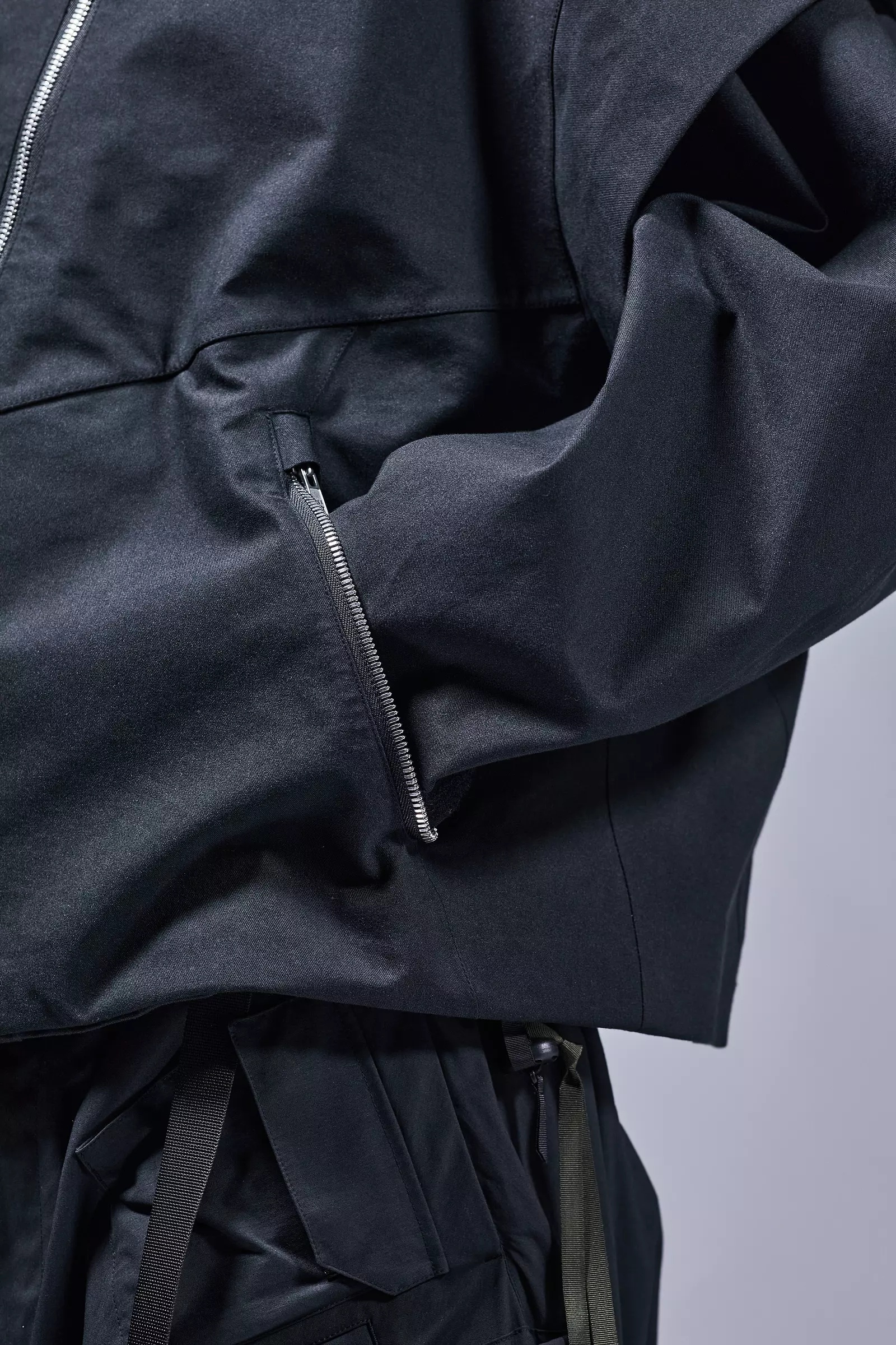 J68W-BQ 3L Rider Jacket Black - 28