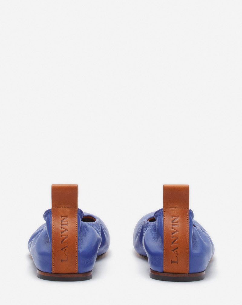 THE LEATHER BALLERINA FLAT 4