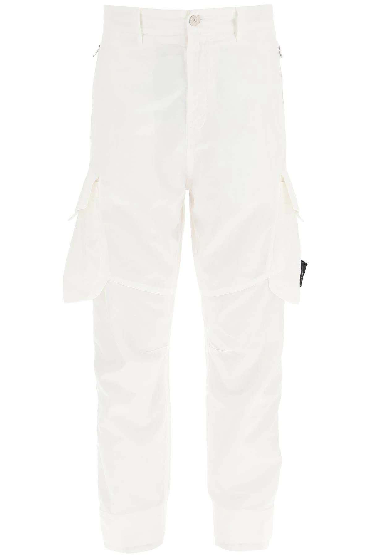 STRETCH LYOCELL COTTON CAVALRY TROUSERS - 1