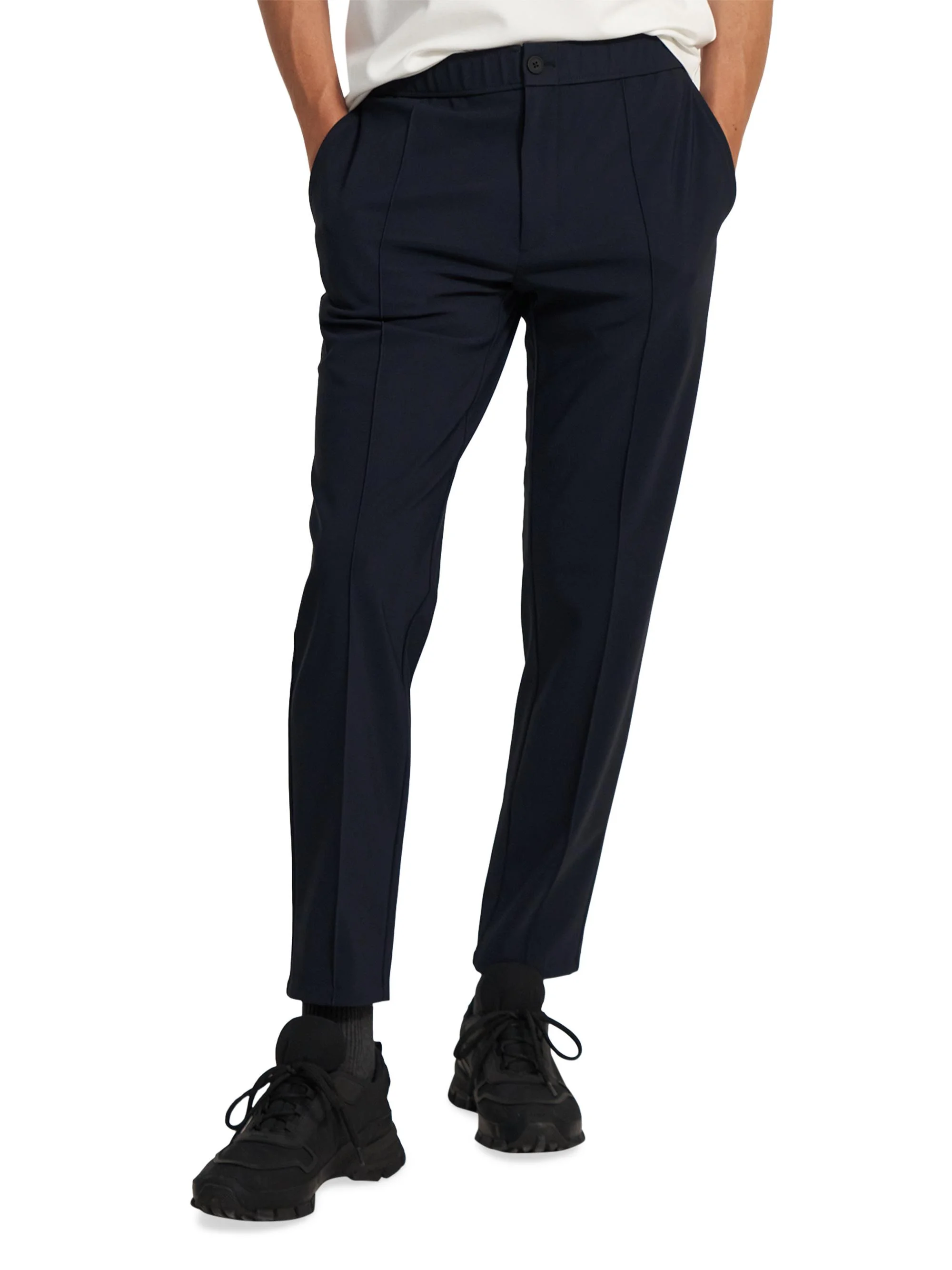 Men's Curtis Elastic-Waist Trouser Pants - Baltic - 1