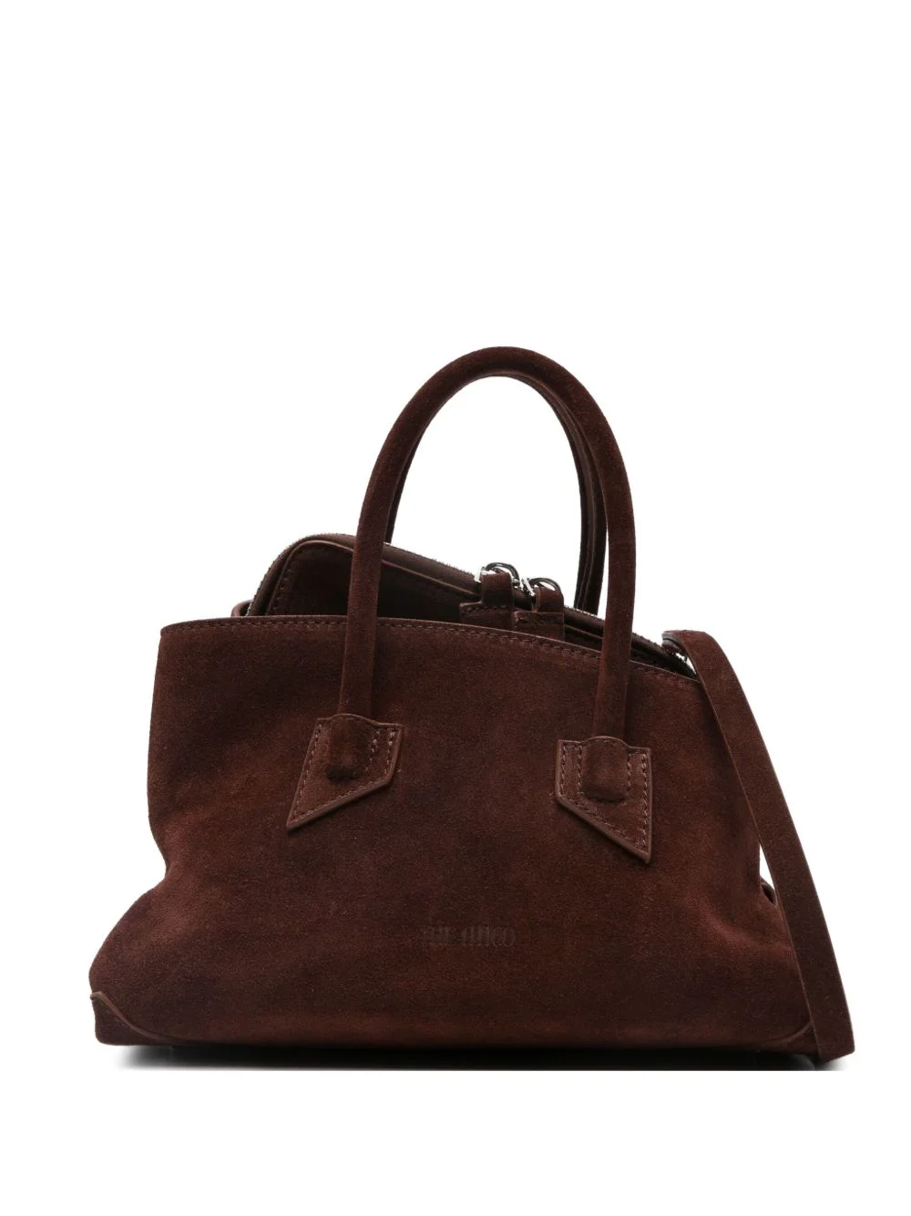 suede tote bag - 1