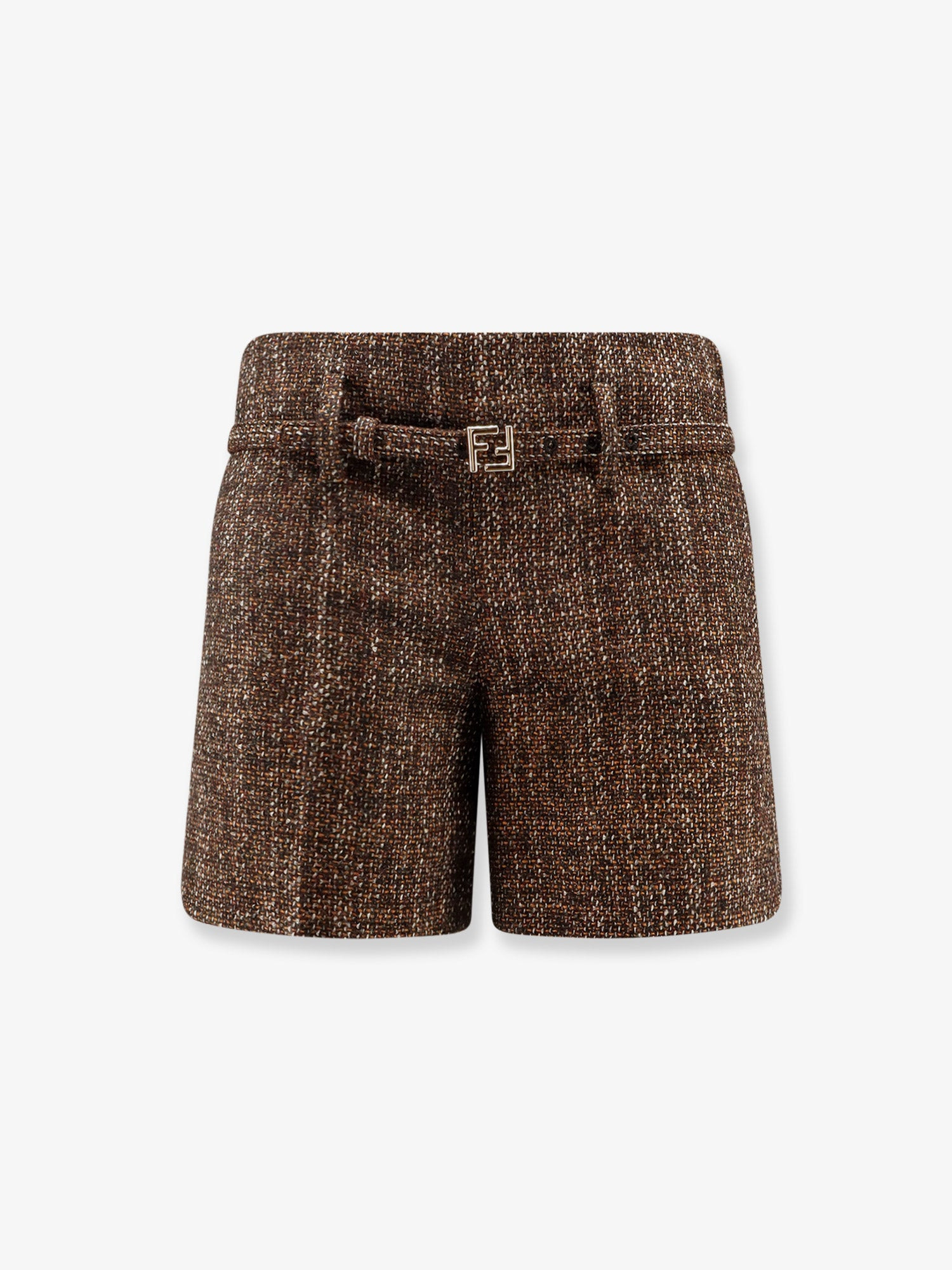 Alpaca And Wool Shorts - 1