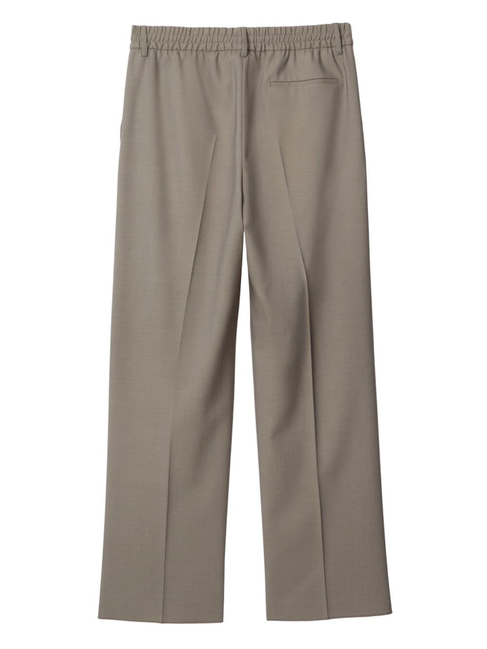 wide-leg wool trousers - 2