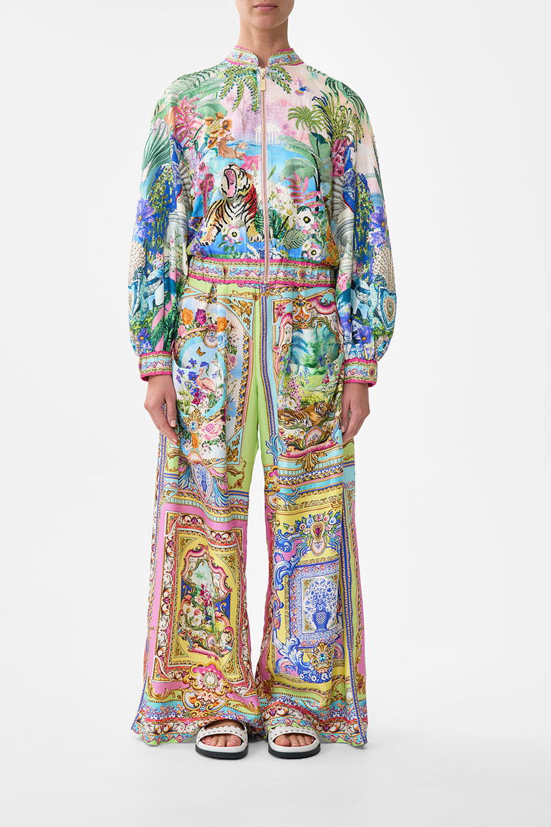 CAMILLA BLOUSON SLEEVE BOMBER outlook