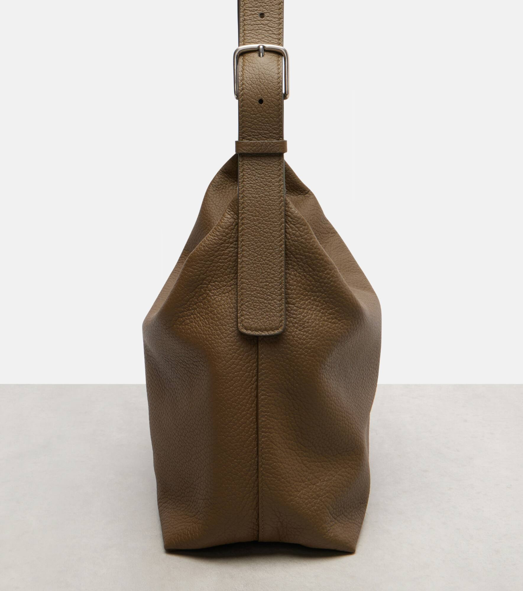 Isa leather shoulder bag - 6