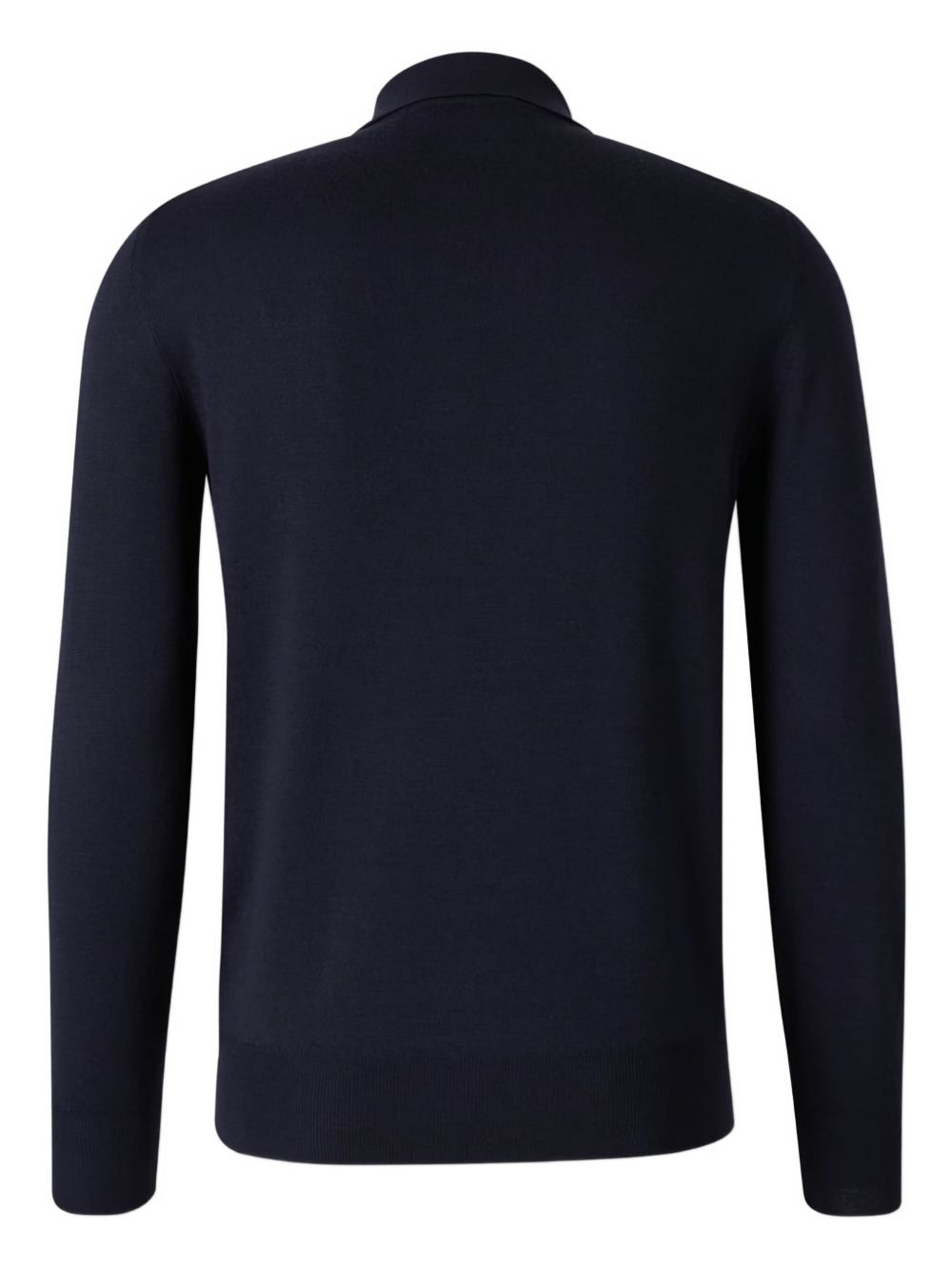 polo-neck long-sleeve sweater - 2