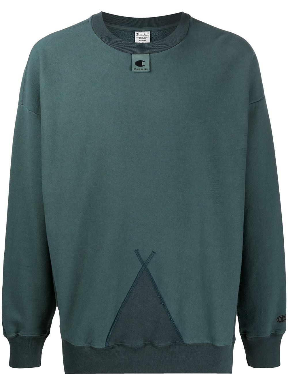 x Champion crew-neck sweatshirt - 1