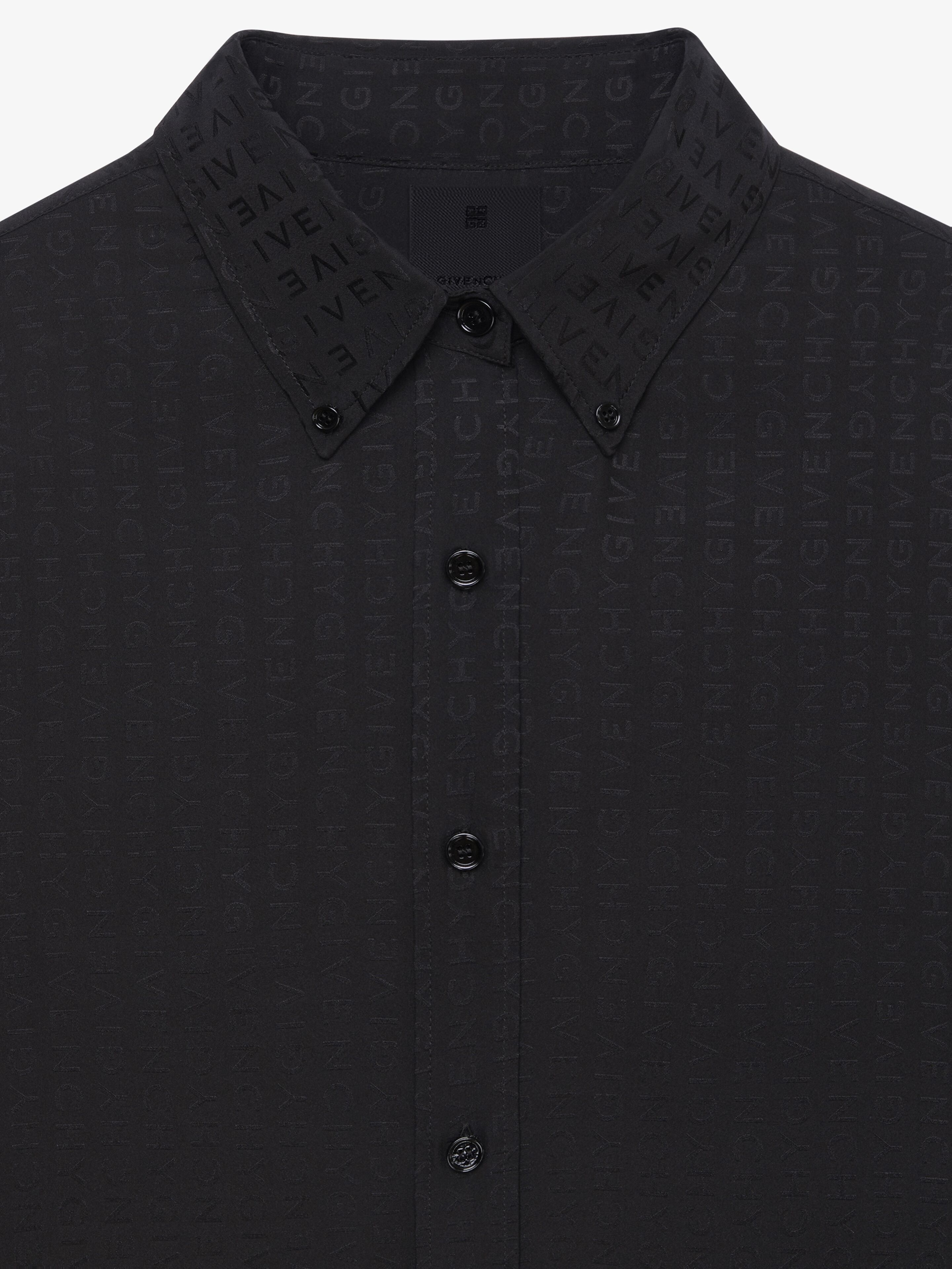 OVERSIZED SHIRT IN GIVENCHY SILK - 5