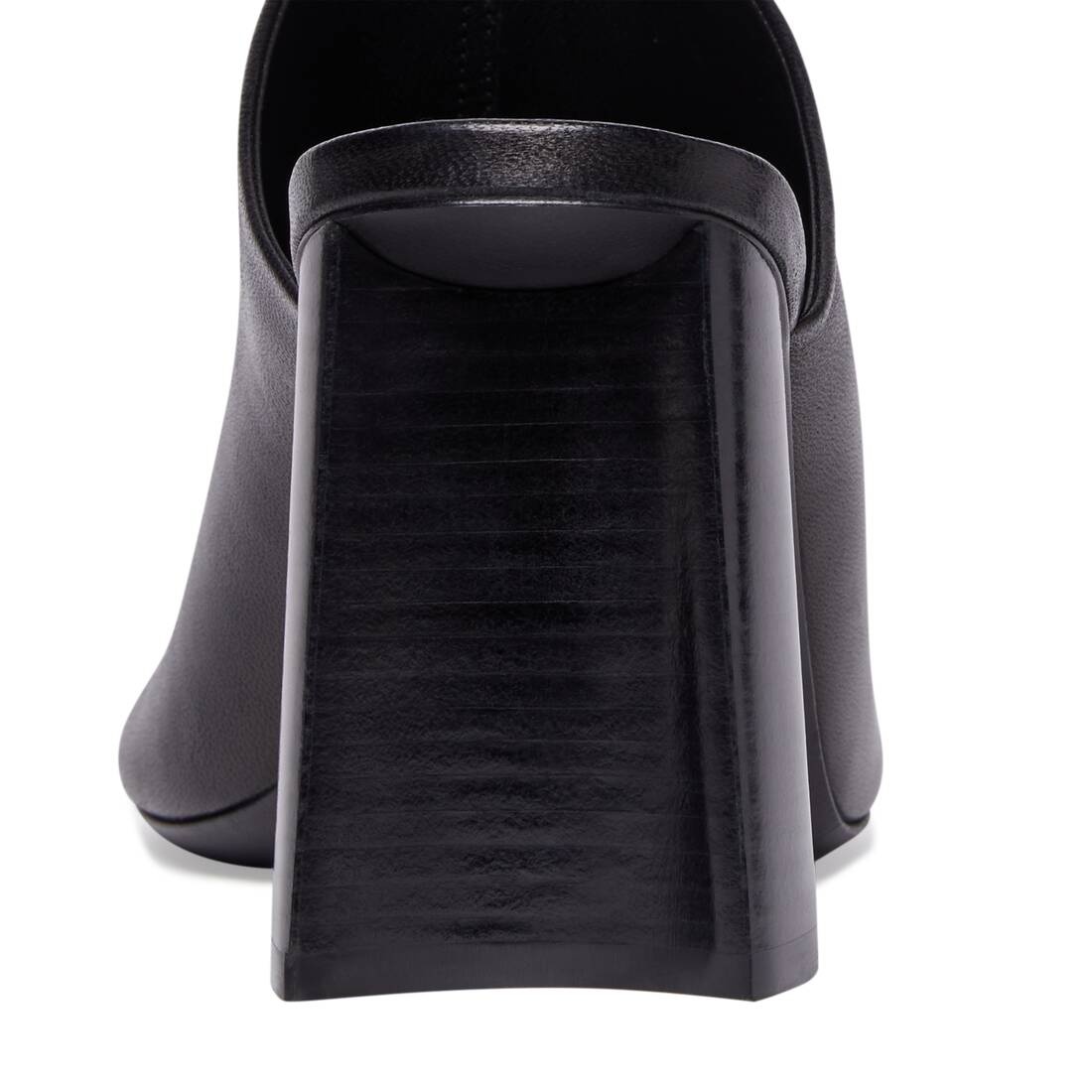 Women's Glove 80mm Mule in Black - 8