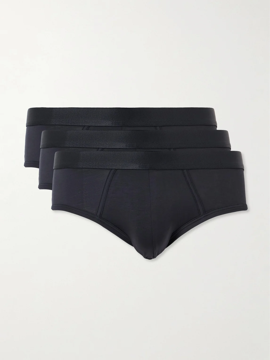 Three-Pack Stretch-Lyocell Briefs - 1