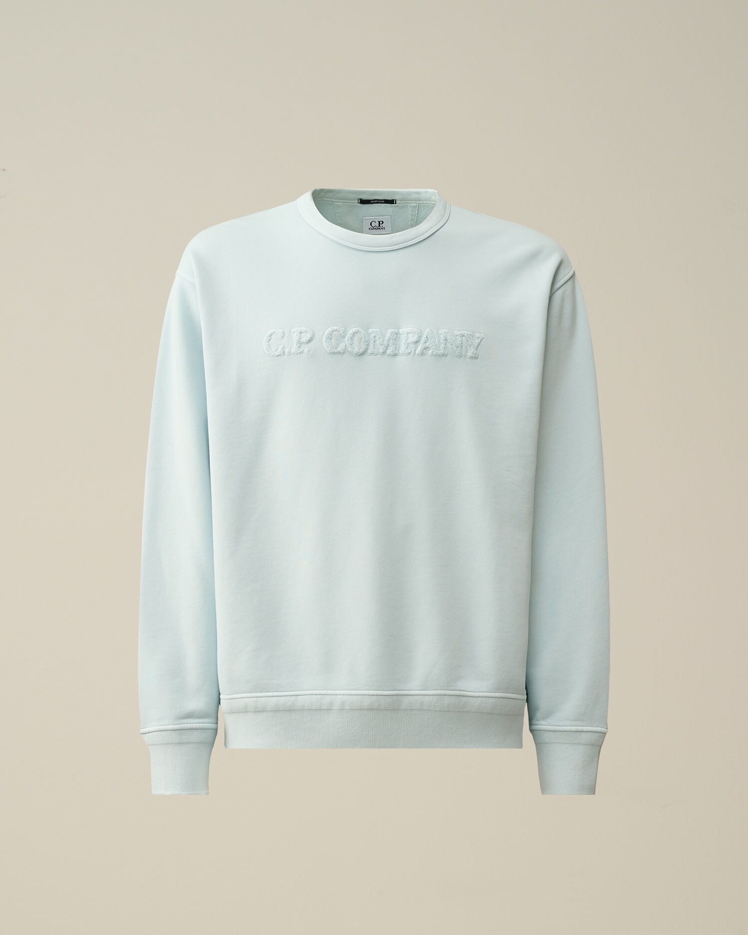 Cotton Diagonal Fleece Logo Sweatshirt - 1