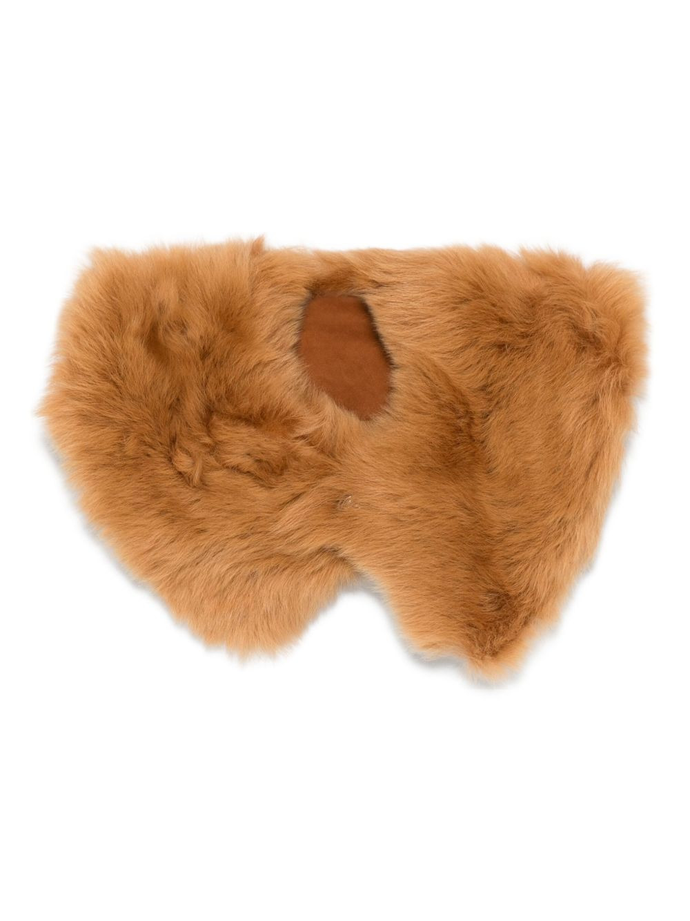 shearling scarf - 1