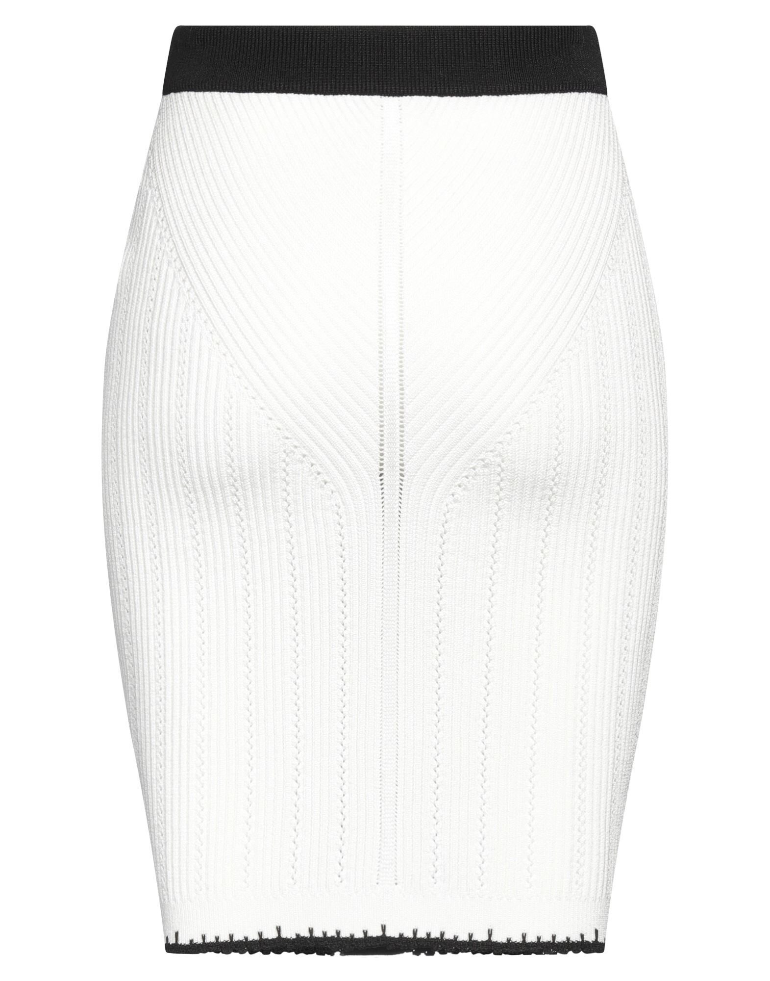 White Women's Mini Skirt - 2