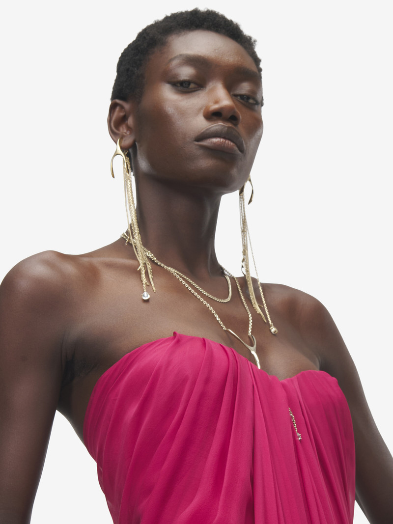 Alexander McQueen Wishbone Earrings outlook