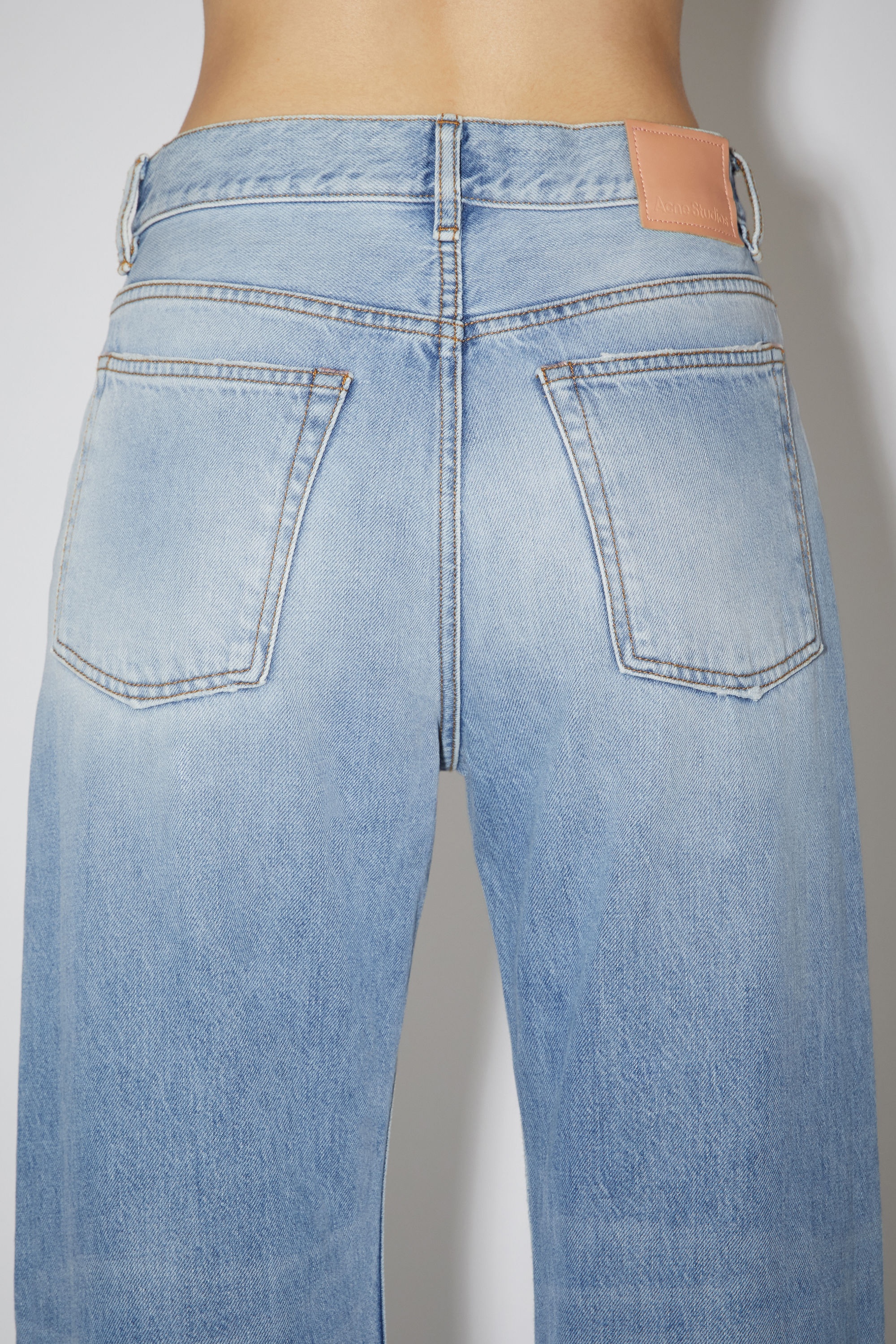 Loose bootcut fit jeans - Light blue - 6