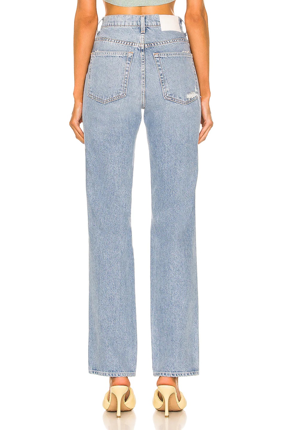 Sara Super High Rise Slim Straight - 3